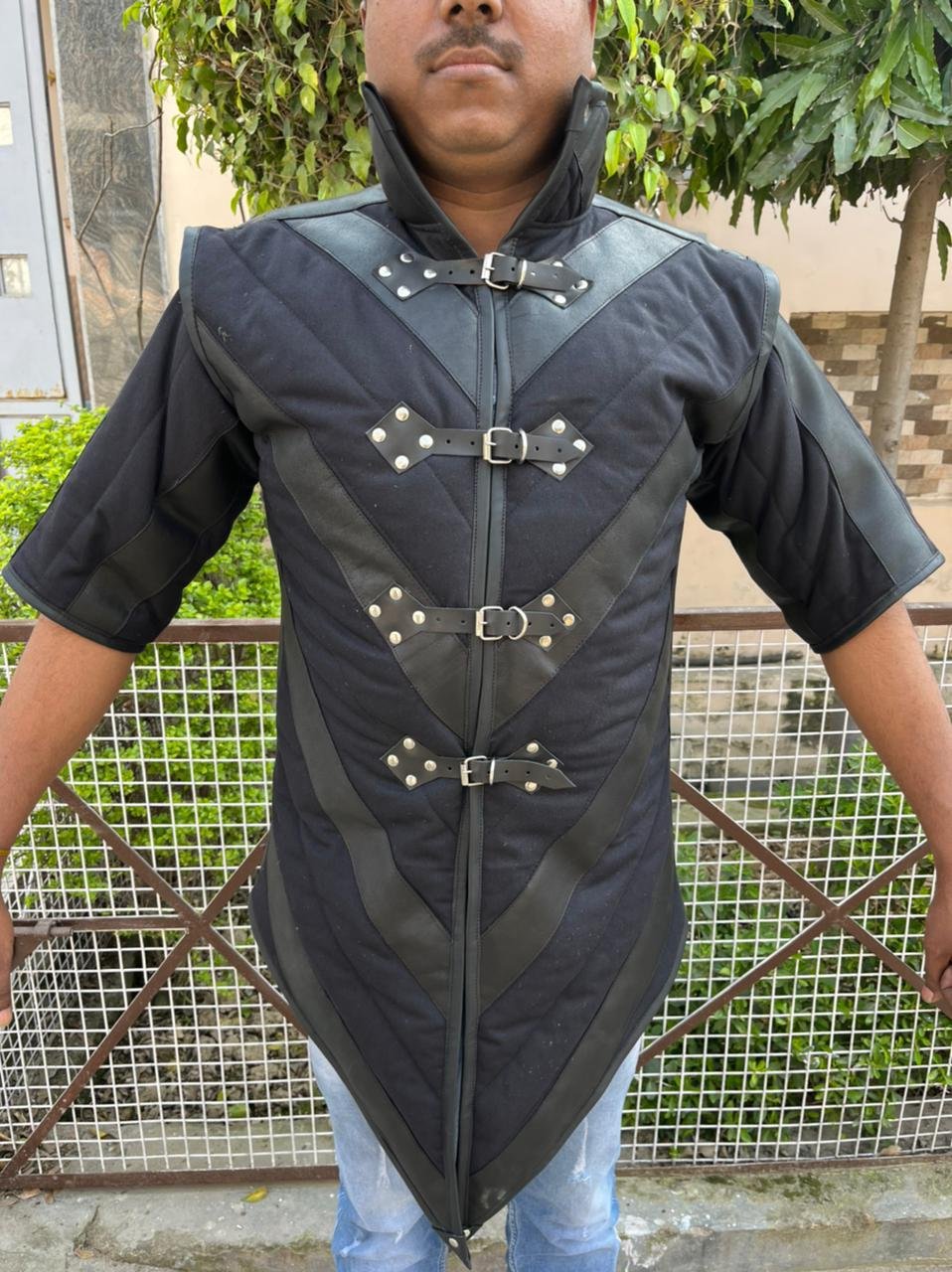 2g3 (3) Medieval Costume Gambeson Cotton