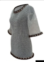 Screenshot 2023 08 24 at 16 52 37 Aluminum Butted Ring Chainmail Hauberk Medieval Half Sleeve Etsy