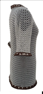 Screenshot 2023 08 24 at 16 52 45 Aluminum Butted Ring Chainmail Hauberk Medieval Half Sleeve Etsy