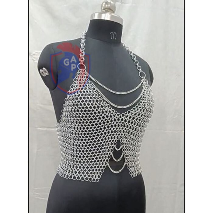 Chainmail Top Costume Armor