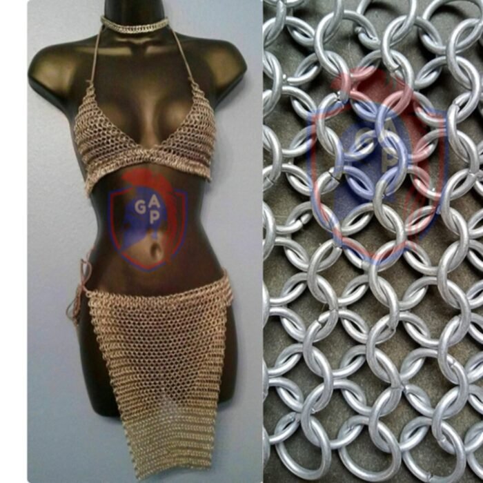 Chainmail Bra and Panty for Women