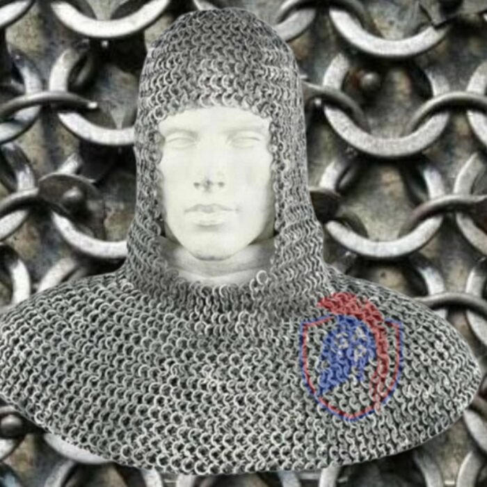 Chainmail Coif - Mild Steel