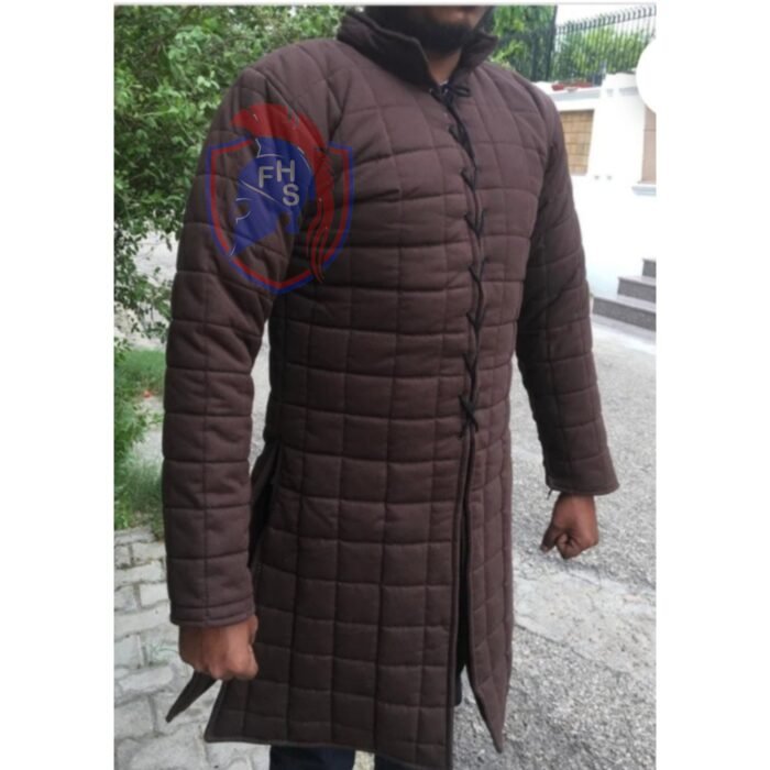 Medieval Padded Gambeson - Brown