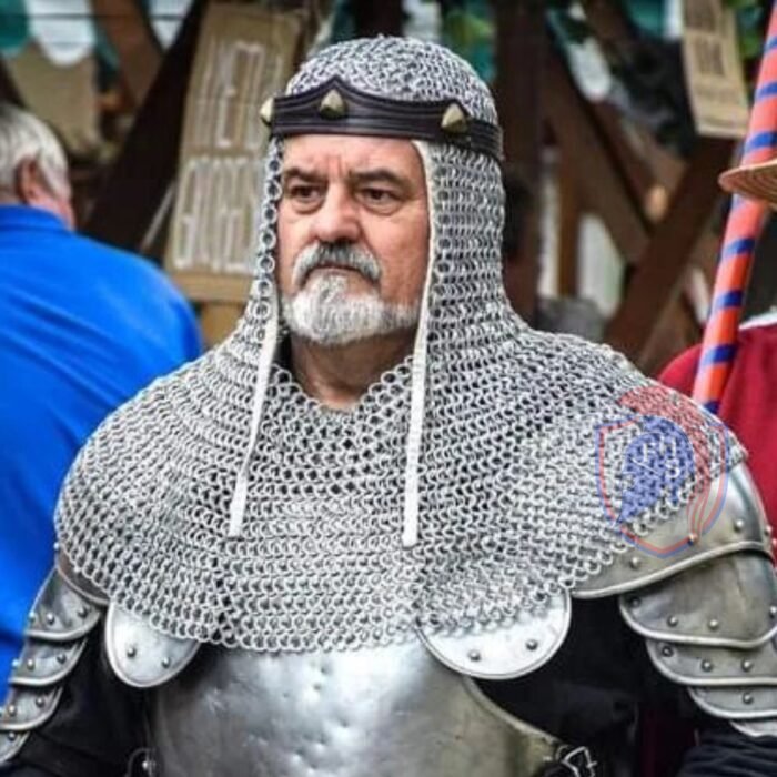 Chainmail Coif - Flat Riveted