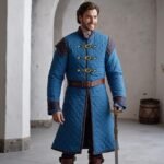 Medieval Gambeson - Royal Blue